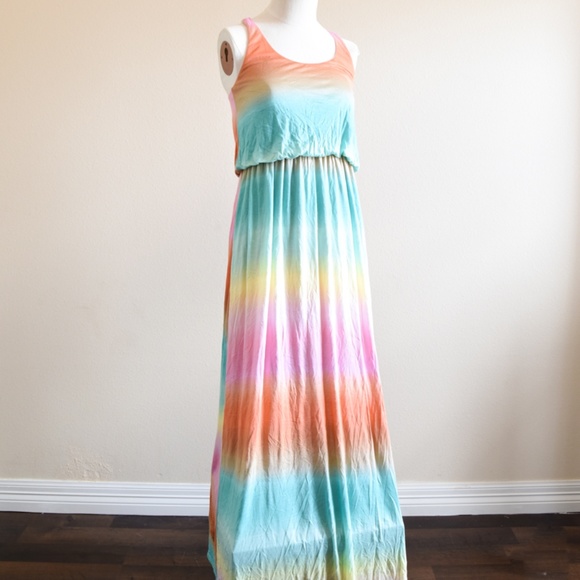 pastel beach dress